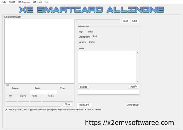 X2 EMV software 4